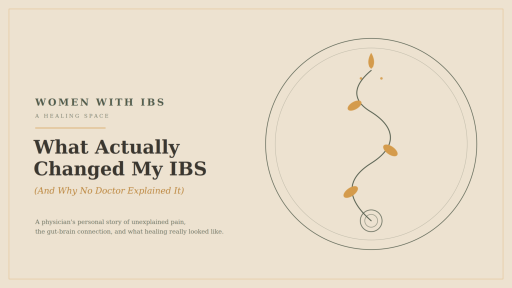 Explains what helped reduce IBS flares